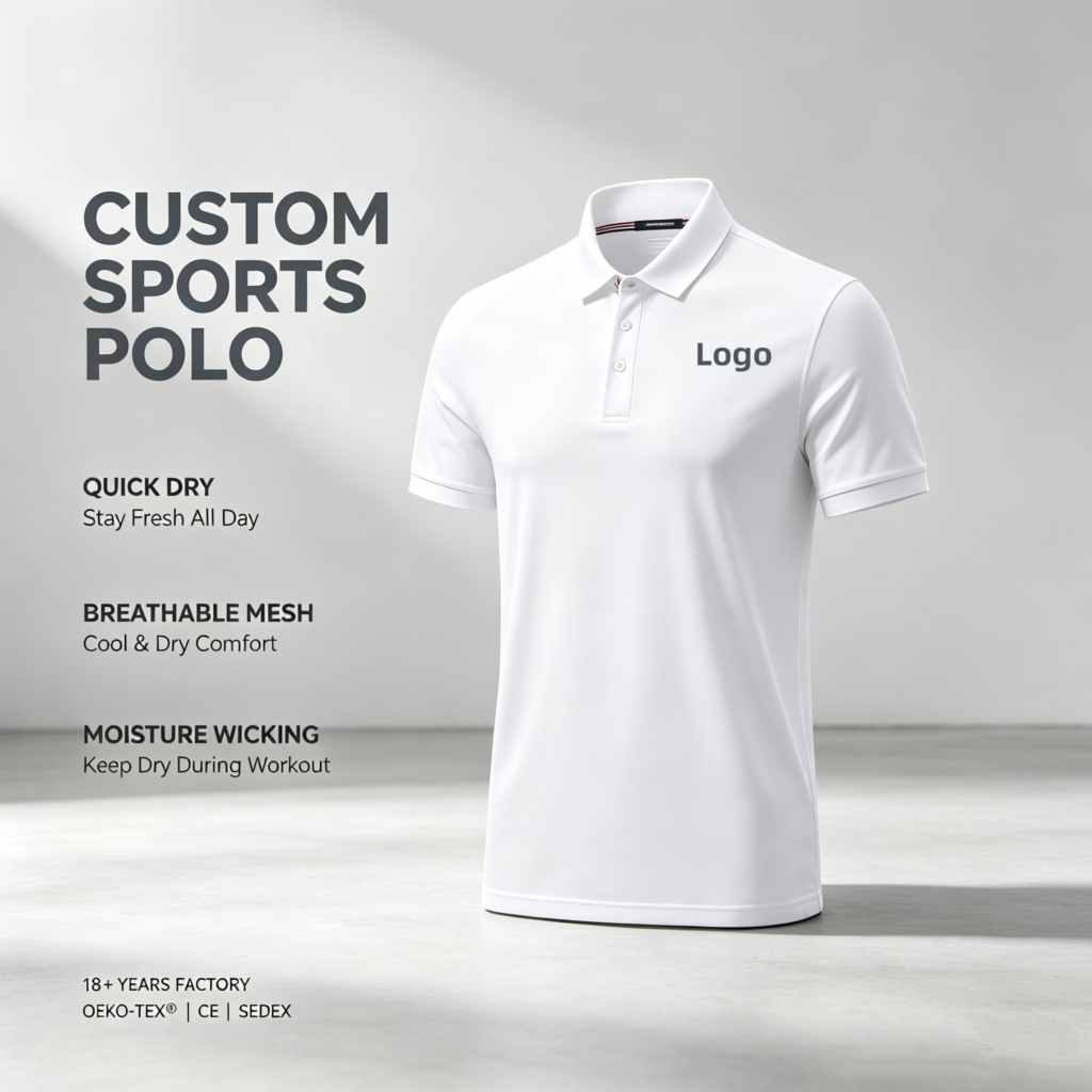 Lightweight Solid Polo